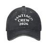 Unisex Women Camino De Santiago   Print Hat Vintage Distressed Washed  Baseball Cap Adjustable