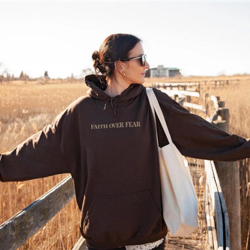 2023 Women's 'Faith Over Fear' Hooded Sweatshirt