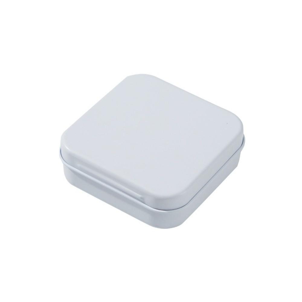 Square Shape Candy Storage Box Eco-Friendly Flip Storage Box  for Home Organization