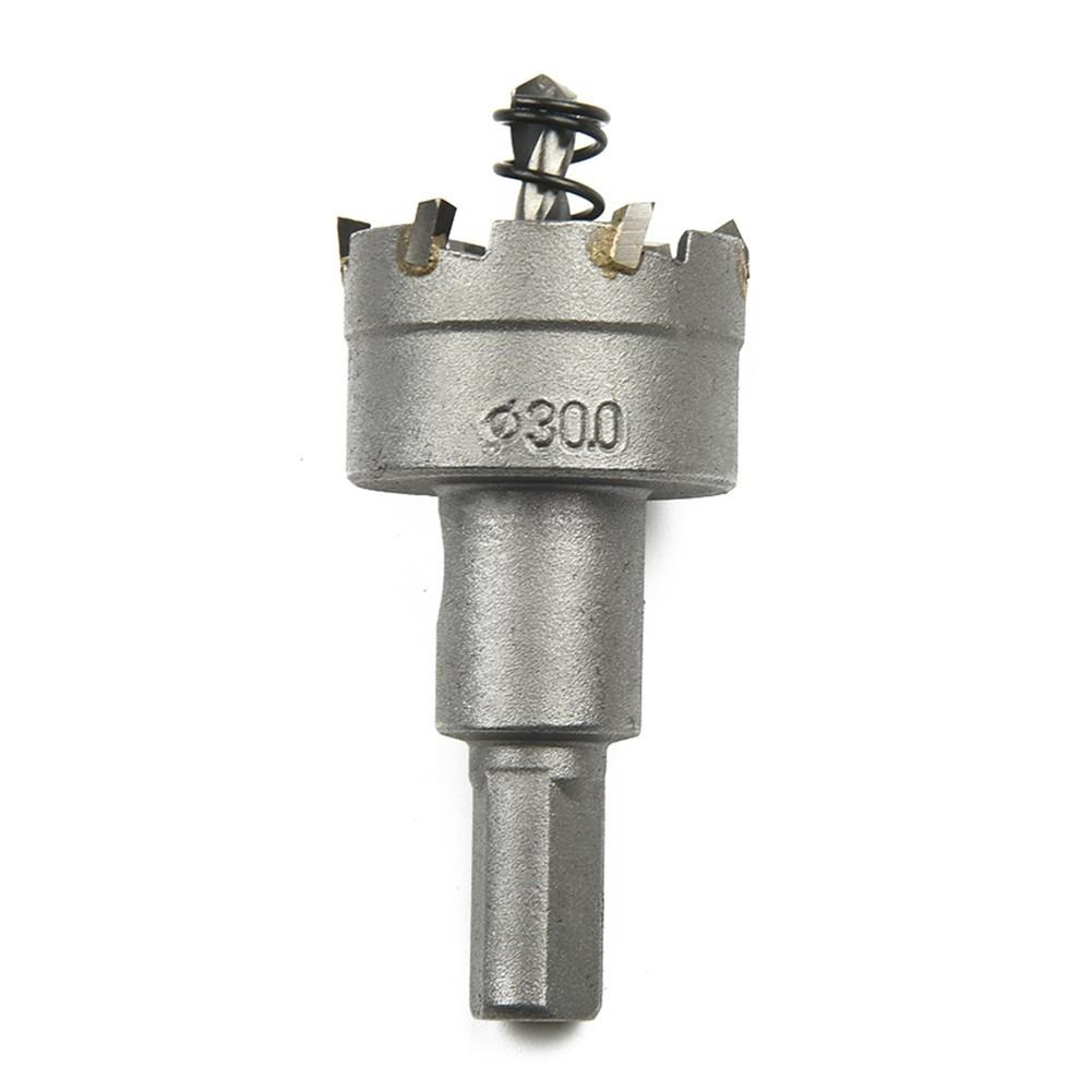 Versatile Carbide Tip Drill Bits Set for Stainless Steel 15 55mm Diameter