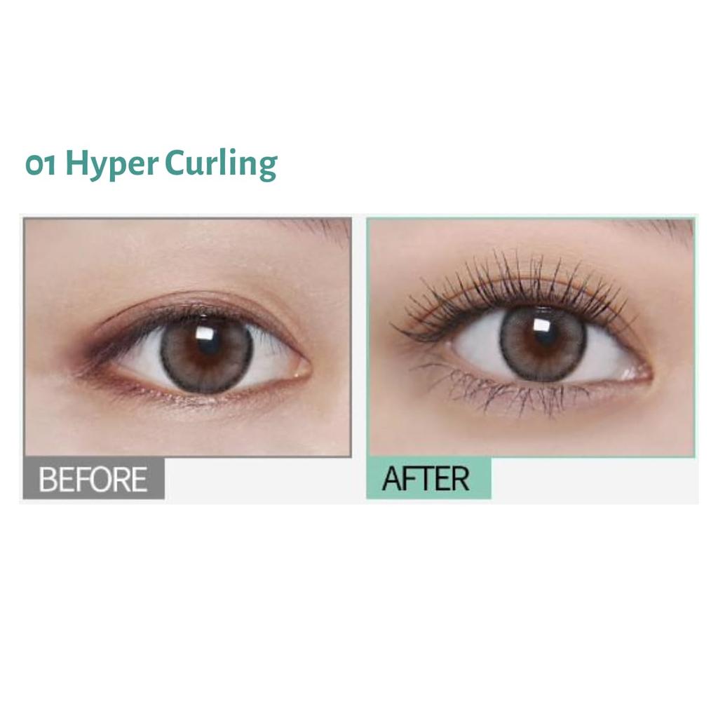 HOLIKAHOLIKA Lash Correcting Mascara HOLIKAHOLIKA Long and Volume for Beautifully Smooth Eyelashes Hyper Single (Single Item) [NEW/Renewed] Lasting,