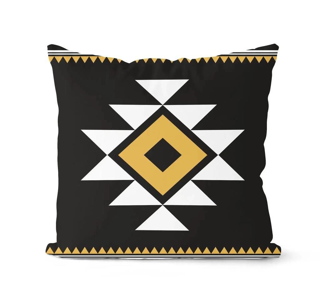 Luxury Home Decor Pillow Cover Abstract Geometric Print Pattern Cushion Cover Car Living Room Sofa Cushion Cover
