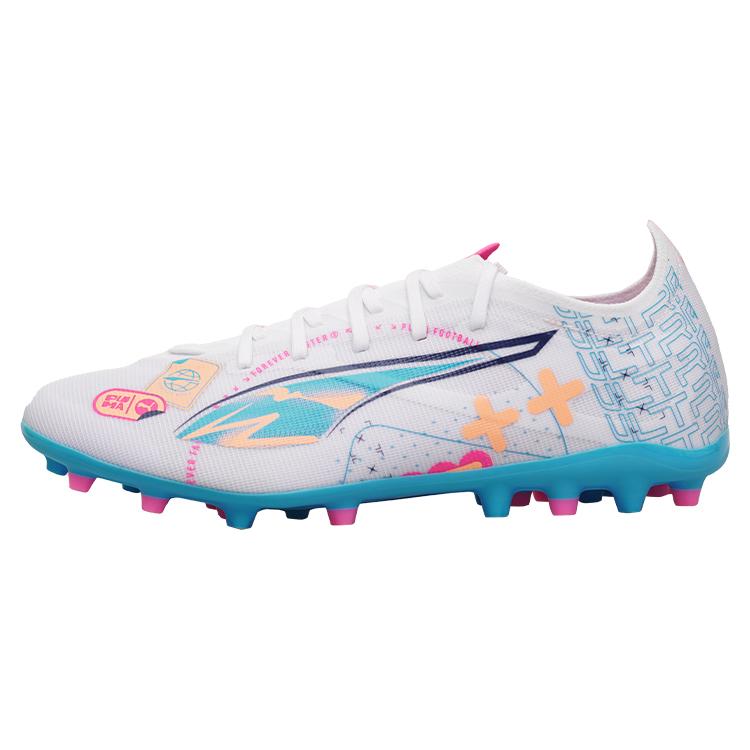 Puma Ultra 5 Series Comfortable Versatile Durable Supportive Lightweight Soccer Shoes Men Soccer Shoes White 108092-01