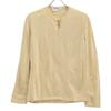 Salvatore Ferragamo Beige Wool Gancini Cool Neck Knit Tops M beigeUsed