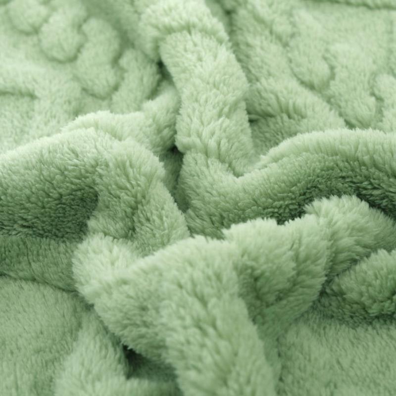 Soft Woolen Blanket for Bedding and Sofa, Warm Lamb Velvet Flannel Cover Blanket for Office, Air Conditioning Nap Quilt