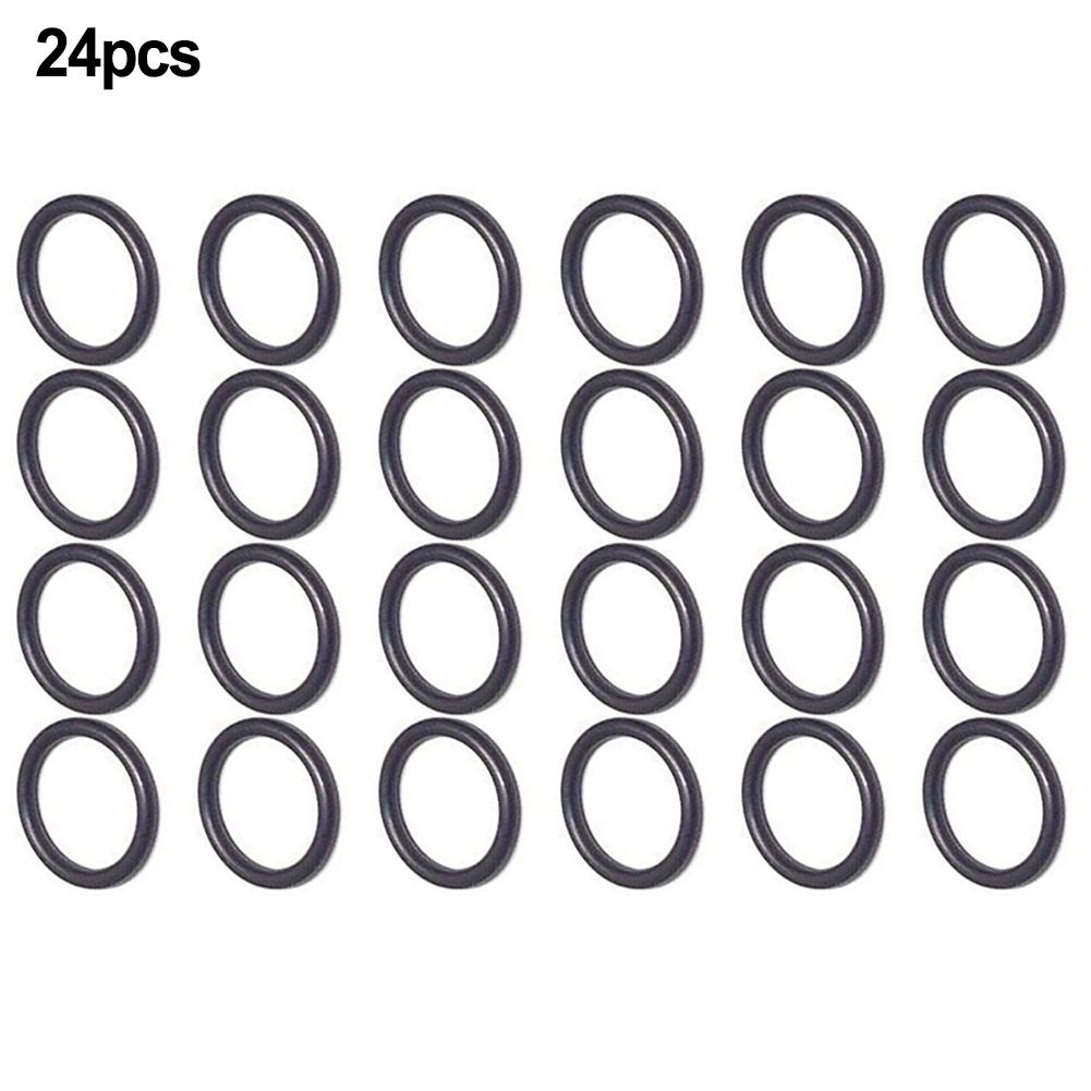 O-Rings Set Diverter Valve O-Rings Valve Repair 24 Pack O-Rings Perfect Fit O-Rings Pool Maintenance Parts Resilient O-Rings