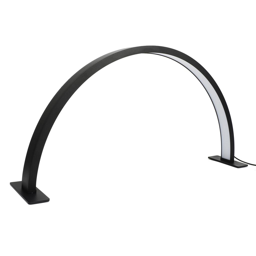 LED Halbmondlicht 35W 28 Zoll Aluminiumlegierung Dimmbare Halbmond Nagel Schreibtischlampe für Wimpern