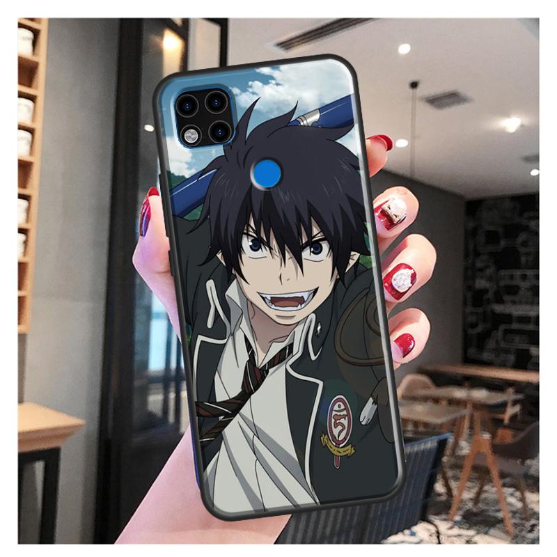 

Мягкий чехол с изображением синего экзорциста в стиле аниме для Xiaomi Redmi Note 11 Pro Note 10 Pro Note 9 Pro 10S 9S 8T 9A 9C 9T Redmi Note11Pro Plus