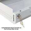 SENTRY 913 Round Lockable Drawer Safe Accessory