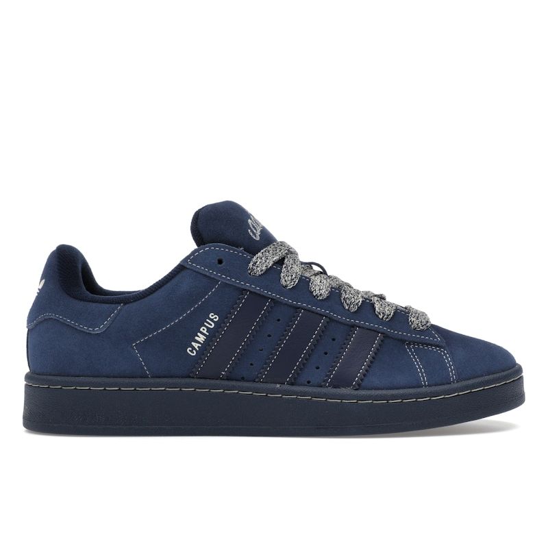 adidas Campus 00s Night Indigo Footlocker Exclusive Men Sneakers Blue Bold-Gold Warm-Vanilla JS3542