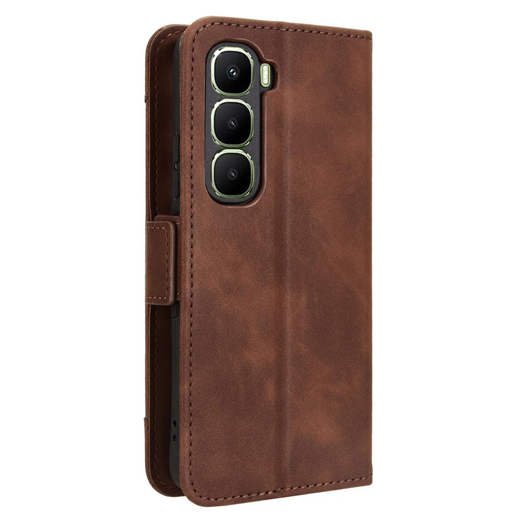 For Infinix Hot 60 5G/Hot 60i 4G Leather Case Phone Wallet Cover with Multiple Card Slots