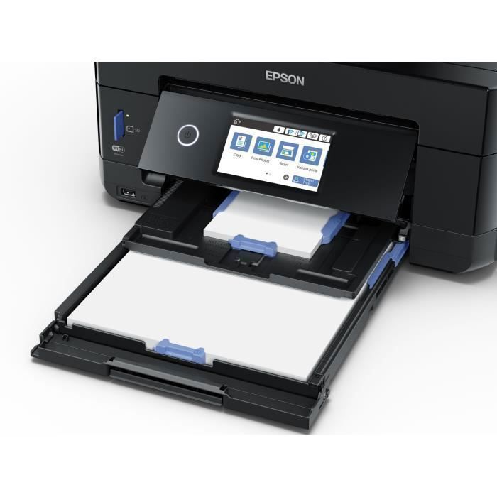 EPSON XP-7100 Printer - 3-in-1 + Document Feeder - Photo - Automatic Duplex - WIFI- Direct - Touch Screen