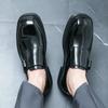 FashionMen's Retro Leather Shoes Slip On Fashion Grace Thick Bottom Loafers Men Fashion Formal Business Luxury Slip-on Casual Shoes Men