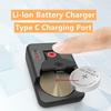 Type-C Mini Button Battery Charger With LED Indicator Universal For LIR2016 LIR2026 LIR2032 Portable Battery Charger Accessories