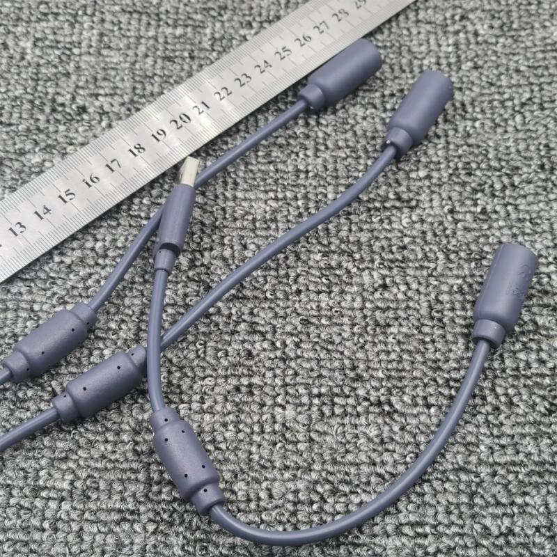 USB Breakaway Cable for Controller Dongle Adapter Converter Cable with Magnetic Rings Gaming Accessories