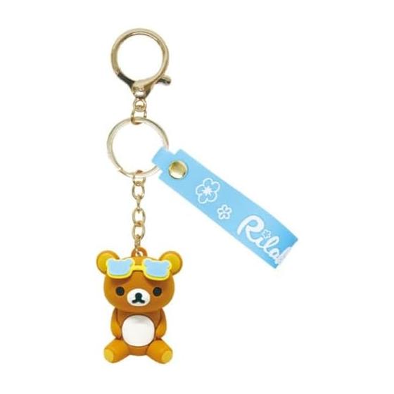 Rilakkuma mascot keychain Rilakkuma RK-MAAL-RK H4.4 x W2.6 x D2.3cm