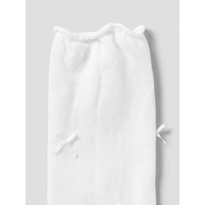 [8 Seconds] Loose Ribbon Socks White (3562KTAMD1)