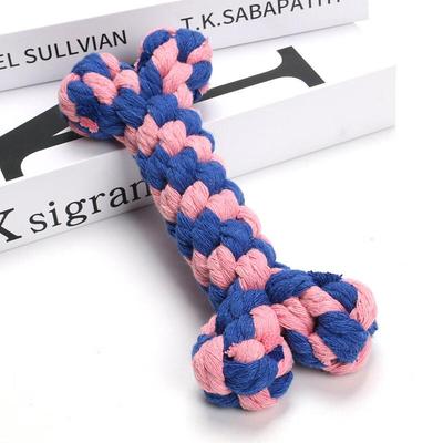 Woven Cotton Rope Pet Molar Chew Toy
