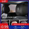 GLC GLB Autositz Kopfstützenkissen Schmutzabweisende Elastische Schutzhülle Für Mercedes Benz W202 W212 W126 W140 W168 W177 CLS GLE GL