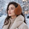 Warm Velvet Ear Muffs Thicken Padding Winter Earmuffs New Thicken Ear Covers  Men Women