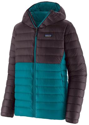 Jacket Patagonia Men's Down Sweater Hoody Belay Blue