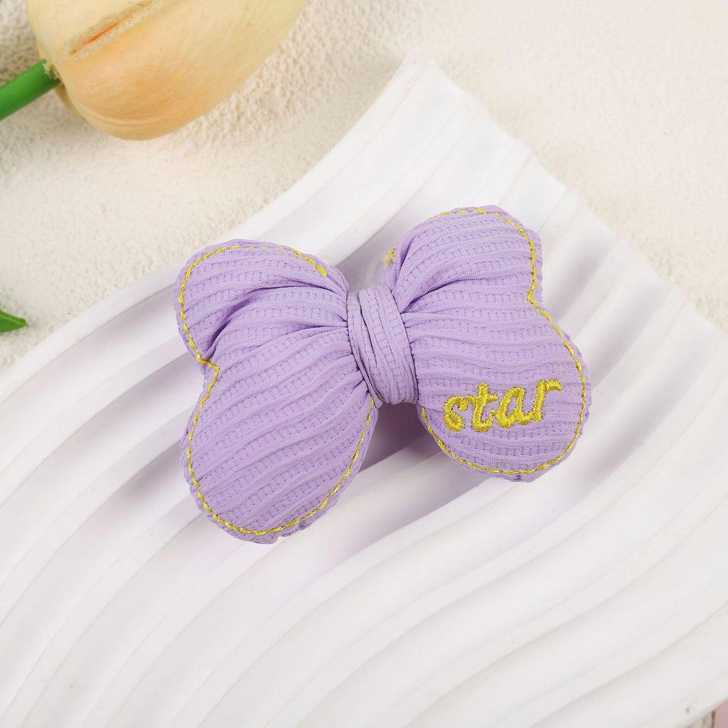 Cute Cotton-Filled Bow Accessories for Bags and Hair