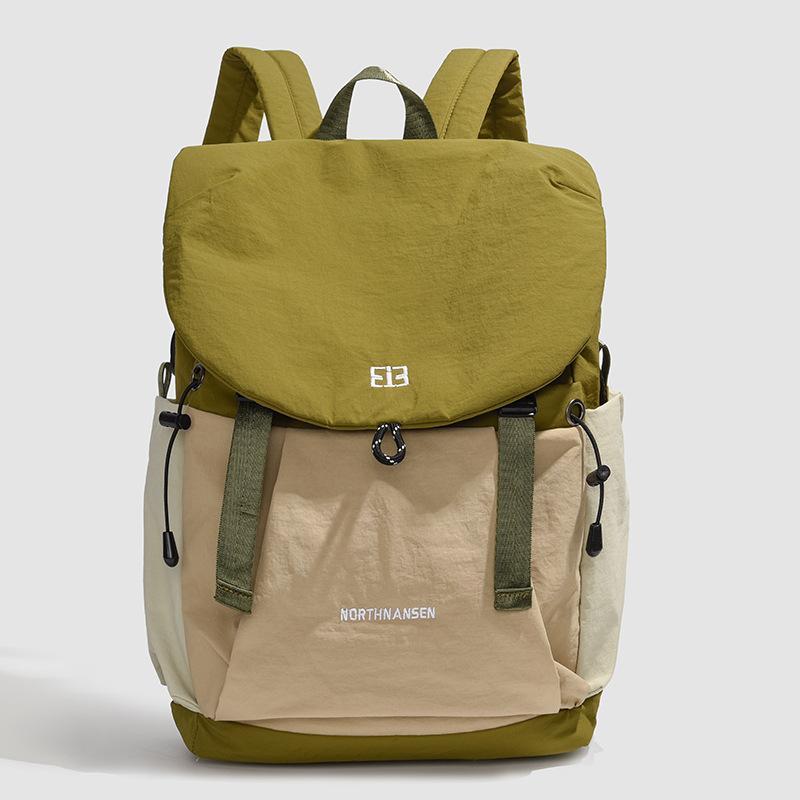 Schoolbag New Travel Backpack Women's Simple Leisure Large Capacity Mountain Outdoor Hiking Light Backpack Men