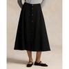 Polo Ralph Lauren Women S Wool Crepe Button Skirt wmpoSktndc20093001