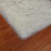Plush Cloud Shaped Rug Soft White Carpet for Bedroom Living Room Coffee Table Decor