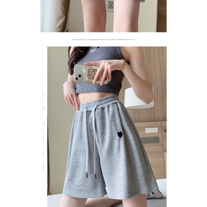 Sports Shorts Children's Summer Loose Thin Student Casual Wide Leg Fifth Medium Pants