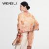 WENSLI Women's Silk Chiffon Scarf & Shawl