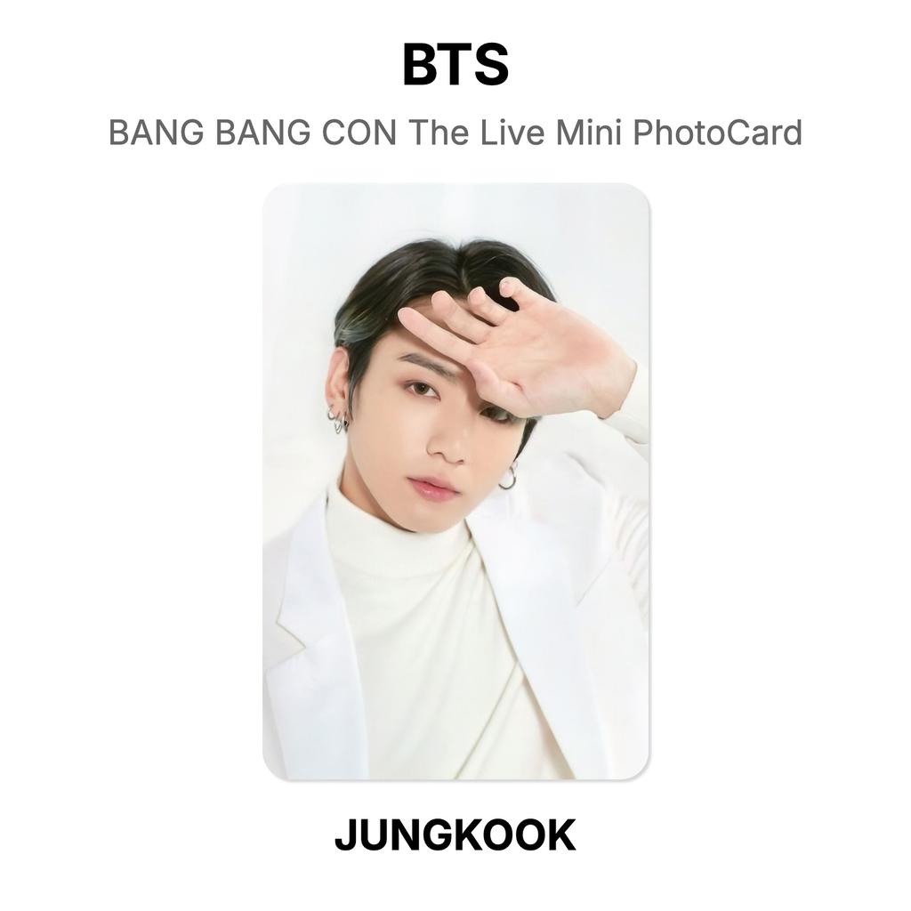 BTS BANG BANG CON The Live Mini PhotoCard Official Photocard
