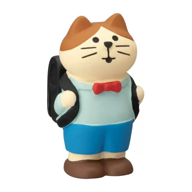 Zakka Creative Cherry Blossom Cat Miniature Resin Ornament