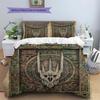 Middle-earth Pattern Bedding Quilt Set Quilt Cover Pillowcase Home Decoration Birthday Gift (1 * duvet cover + 2 * pillowcase, without core)