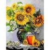 5D DIY Diamond Art Painting Flower DIY Diamond Embroidery Cross Stitch Sunflower Pictures Of Rhinestones Mosaic Home D