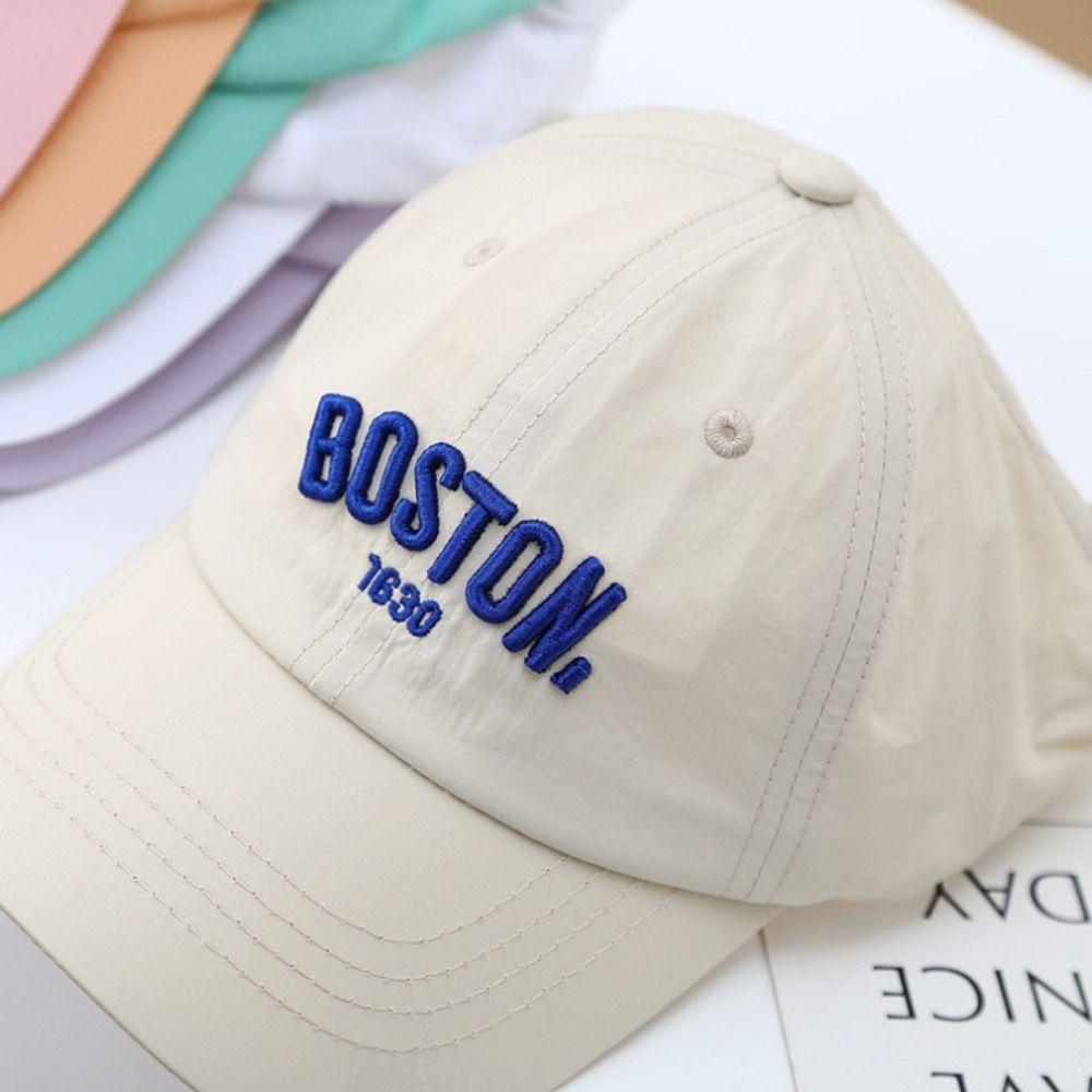 Quick-dry Summer Kid Sunhat Korean Style Children's Visor Hat Comfortable Half Empty Top Hat  Boy