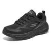 Skechers Go Run Trail Altitude Cómodas Zapatillas Casuales de Caña Baja para Correr Mujer Negro 128221C-BBK