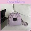 Nylon Small Bag For Women With Drawstring Closure Perfect For Daily Casual Use