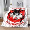 St George Illawarra Flannel Blanket Soft Warm All-Season Throw, Design for Camping, Car Travel, Hiking Sofa, Bed, Office Perfect Gift for Parties