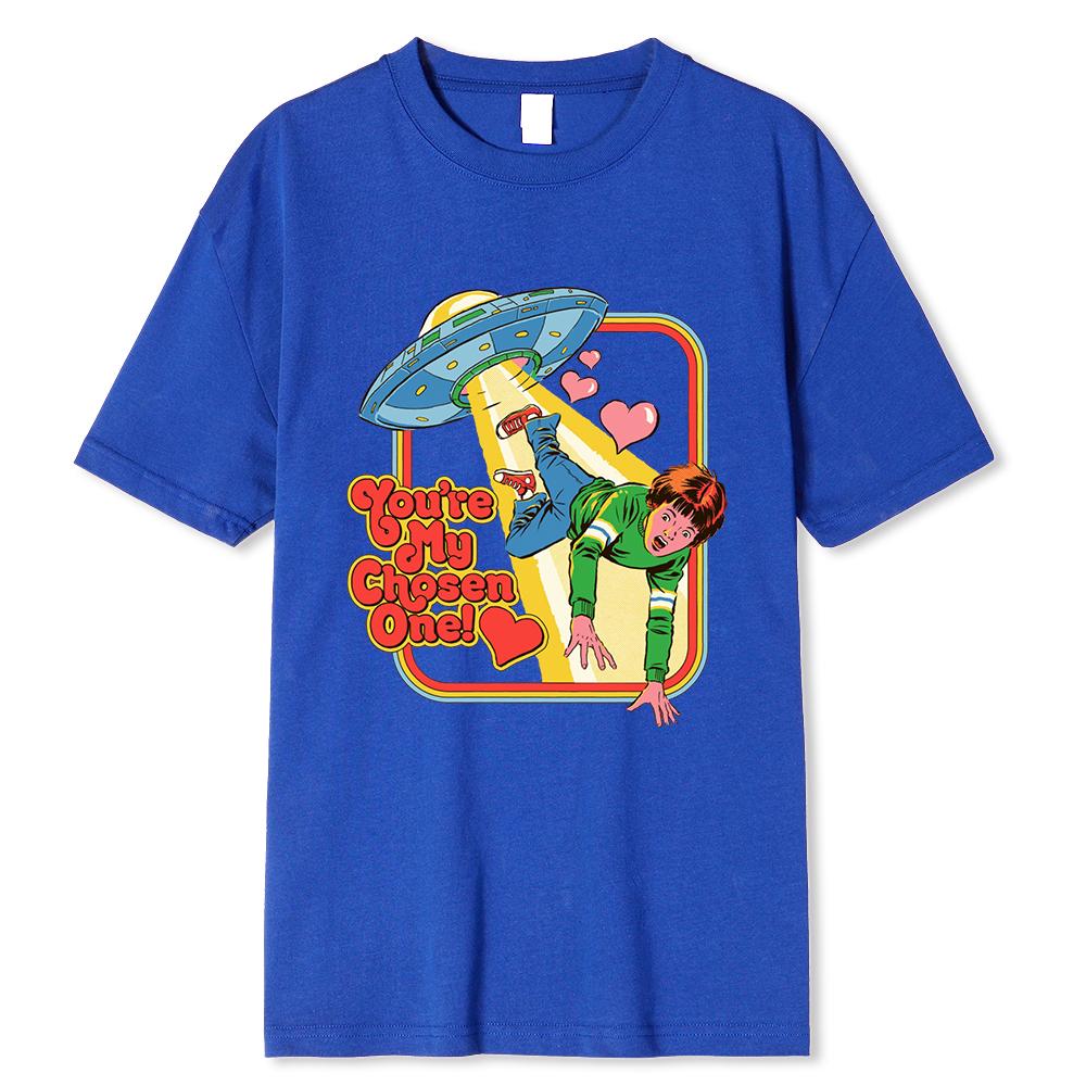 Horror Comic Series Sell Your Soul Economics For Children Men Tshirts Loose Cotton Tee Clothing Street T-Shirt