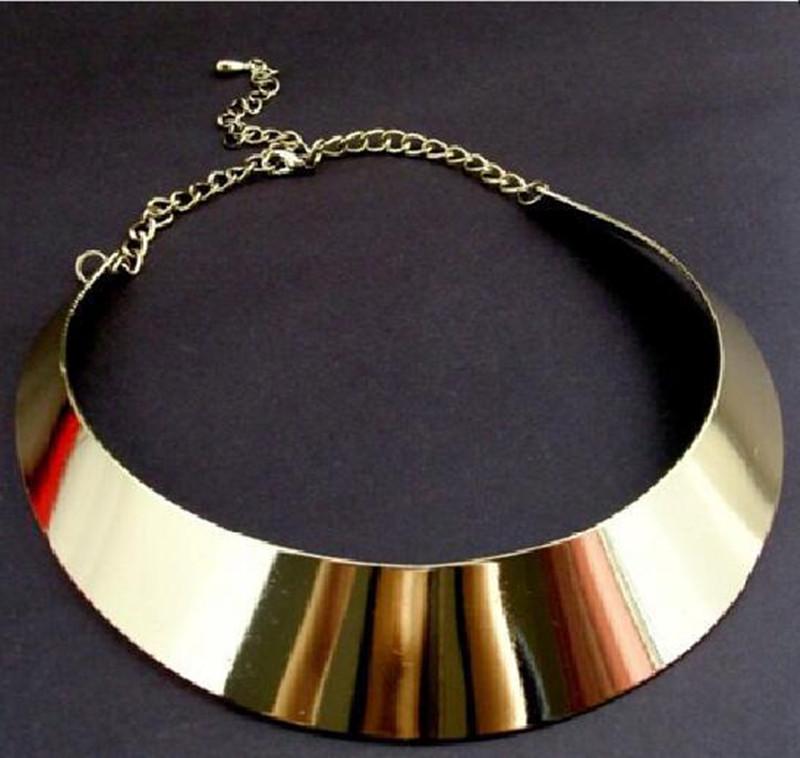 2016 Punk Metal Übertrieben Kragen Halskette