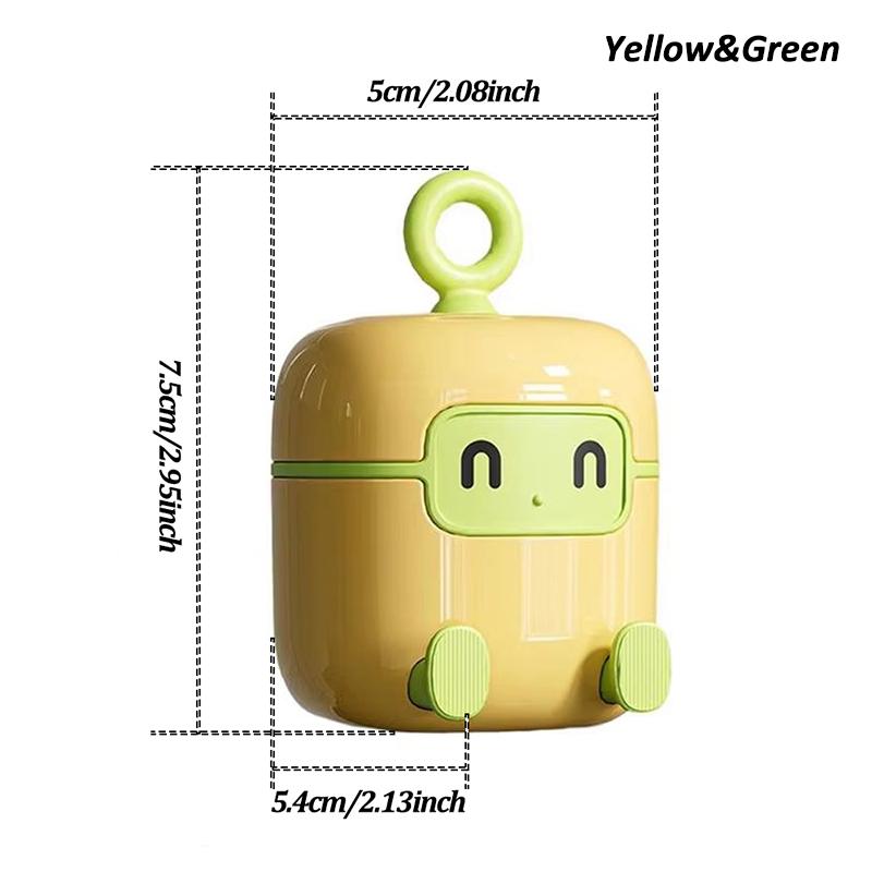 2 in 1 Reusable Lint Roller Washable Strong Adhesive Hair Sticking Ball Portable Travel Lint Sticky Rollers for Clothes Pets