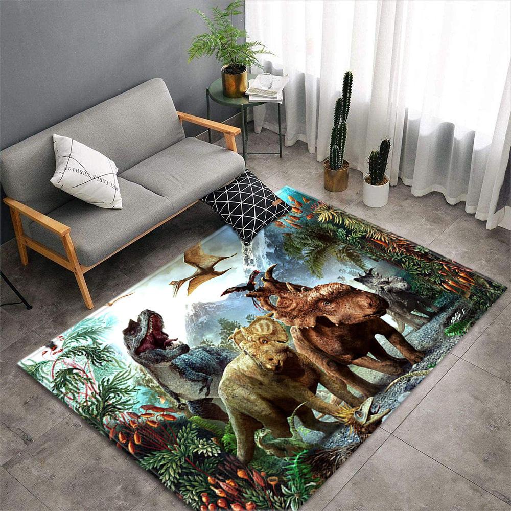 Colorful Galaxy Planet Large Carpet Feather Wind Bedroom Floor Mat