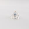 Tanzanite Gemstone 925 Sterling Silver Handmade Women's Jewelry Promise Ring For Gift RR-77-3