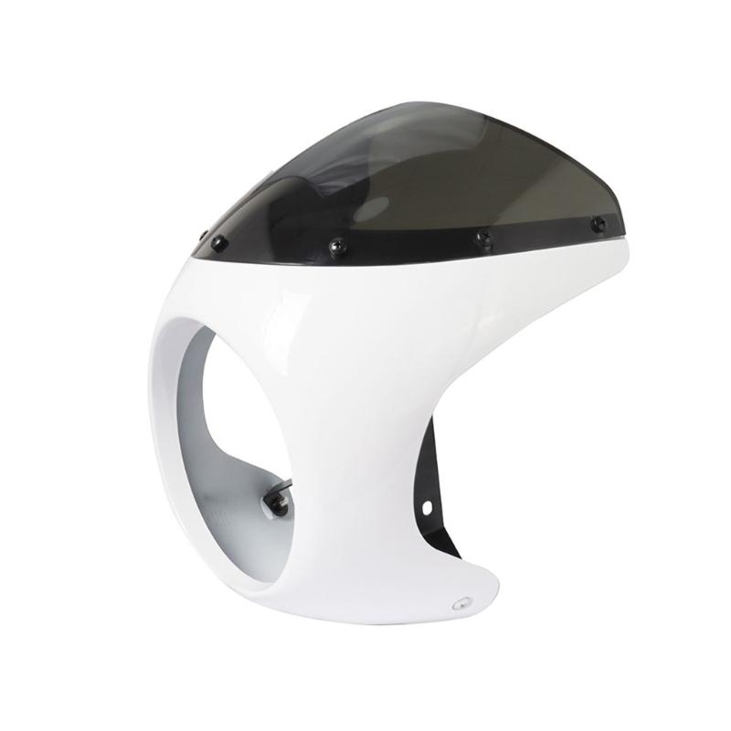 Motorcycle Headlight Windshield Wind Deflector Replacement Windshield Fairing Motorbike Accessories Easy Installation