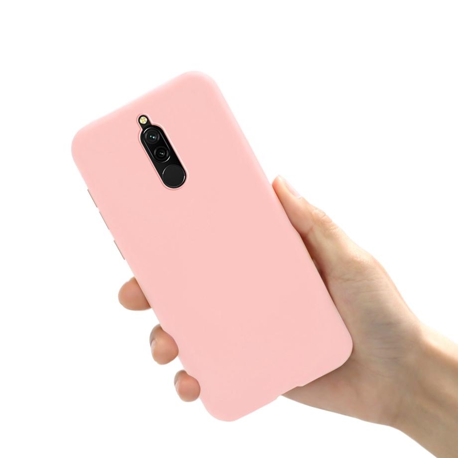 For Xiaomi Redmi 8 Case Soft TPU Candy Color Matte Cover Silicone Case For Xiaomi Redmi8 Redmi 8 Back Shell Cover Coque Bumper