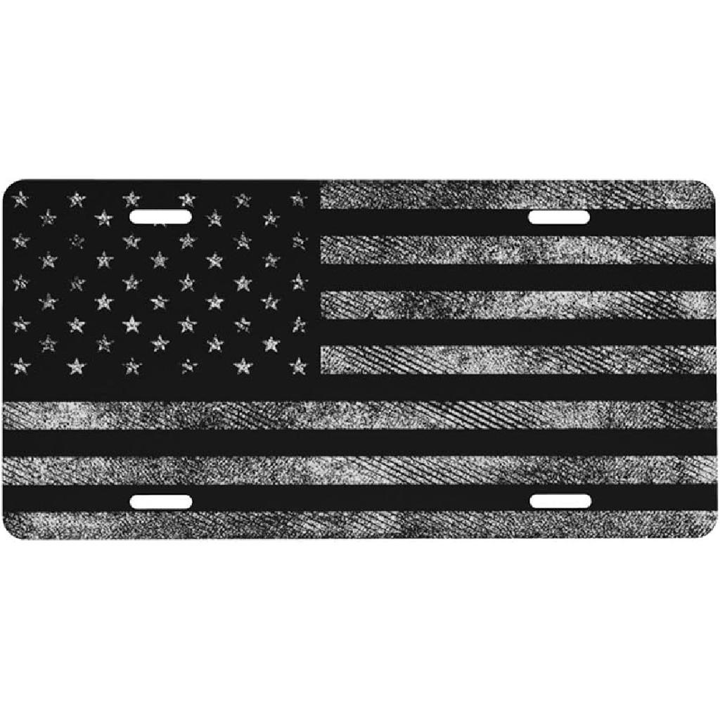 Sea Turtle Marble Front License Plate for Women Car Vanity Plates Decorative Aluminum Metal Cute Novelty License Plate Cover for Men 6x12 Inch (4