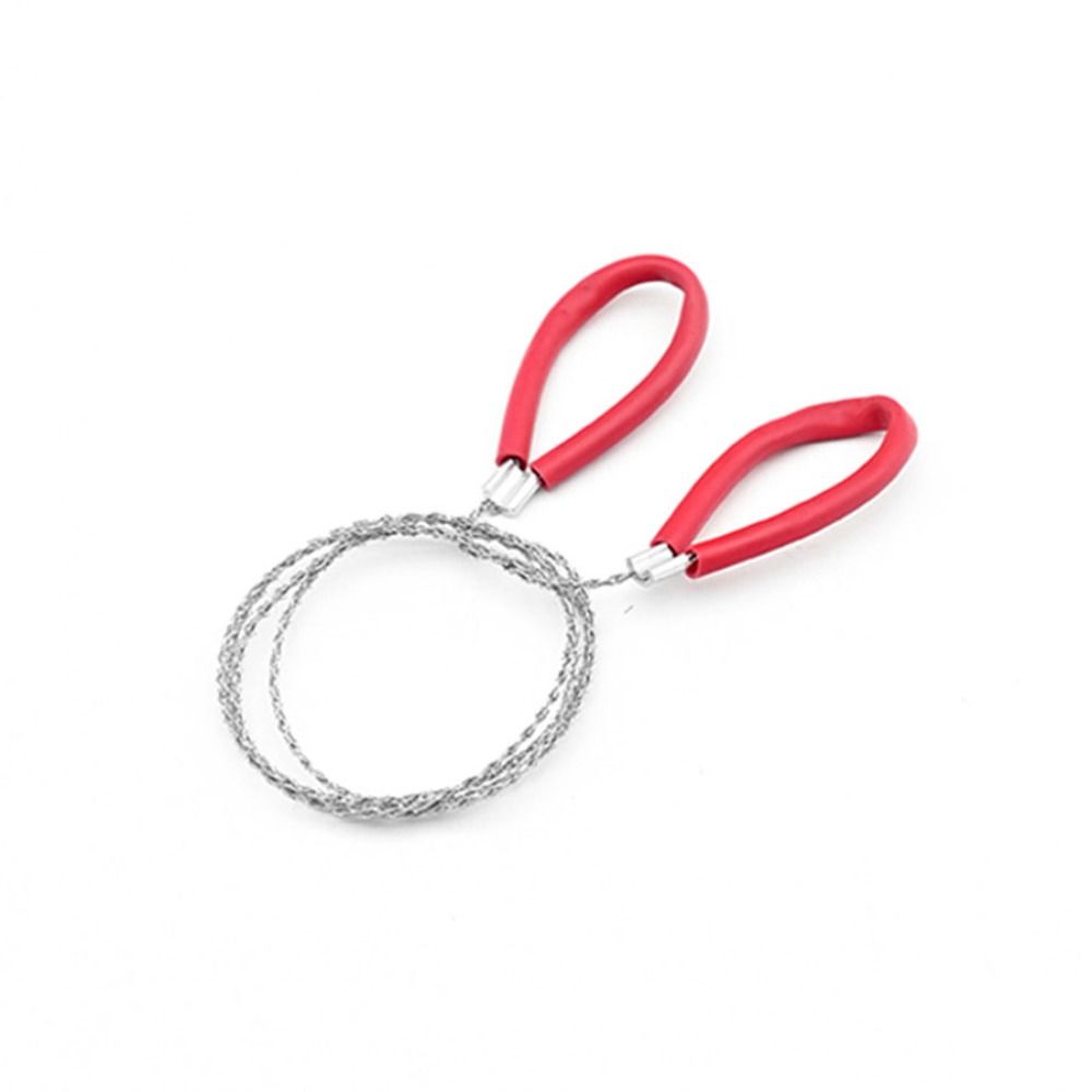 4-strand Stainless Steel Wire Saw with Handle Hand Steel Wire Saw  Travel Camping