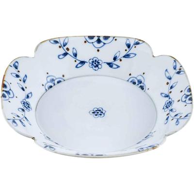 Arita Ware Vine and Arabesque Square Plate, Made In Japan, 55038
