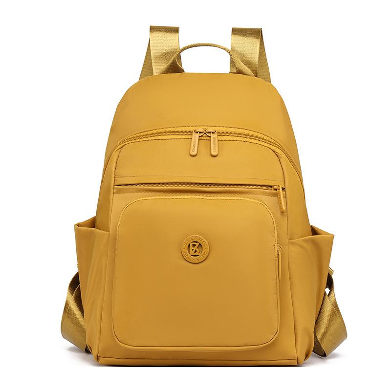Women's Nylon Backpack with Multiple Pockets Lightweight Waterproof Daypack for Travel Daily